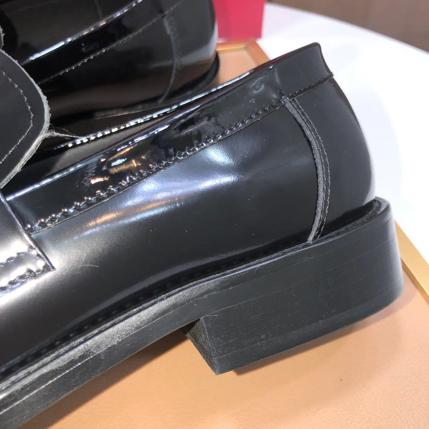 Men's shoes 💰540💰 [Ferragamo/Ferragamo] The latest model from the counter. Original imported high-quality cowhide with open sides + imported 🐂 cowhide lining + original luxury metal buckle + original combination outsole. Comparison is stress-free 38–45 (45 is custom-made and cannot be returned or exchanged)